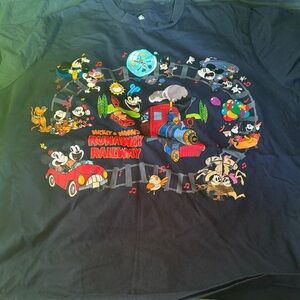 Disney Mickey & Minnie's Runaway Railway Tee - Black